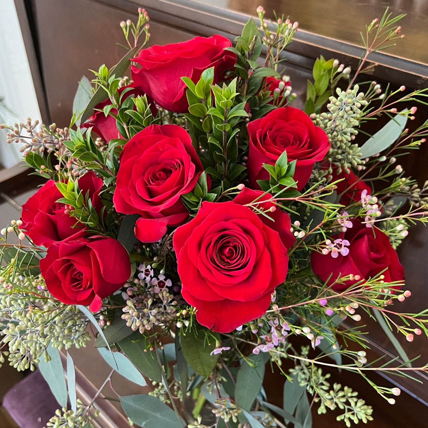Valentine's Bouquet - One Dozen Roses