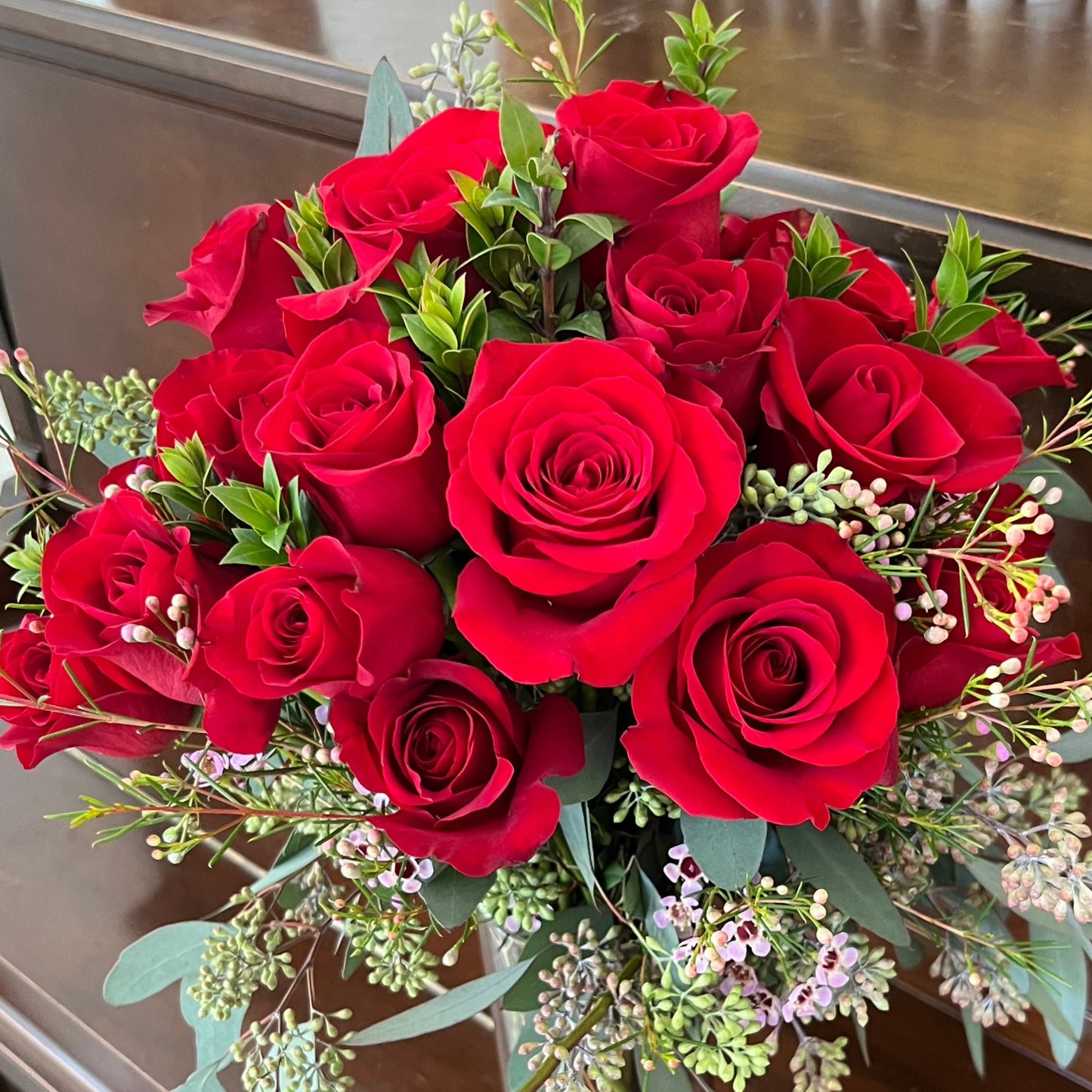 Valentine's Bouquet - Two Dozen Roses