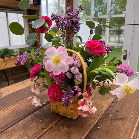 Mother's Day Basket Bouquet